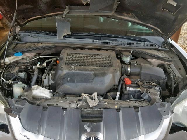 5J8TB18517A006330 - 2007 ACURA RDX TECHNO BROWN photo 7