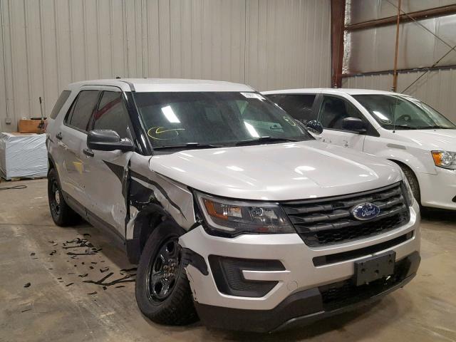 1FM5K8AR2HGB92841 - 2017 FORD EXPLORER P SILVER photo 1