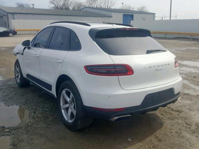 WP1AA2A58JLB05231 - 2018 PORSCHE MACAN WHITE photo 3