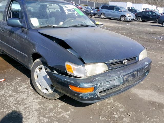 2T1BB02E7TC173701 - 1996 TOYOTA COROLLA DX GREEN photo 9