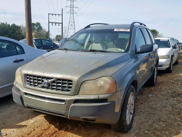 YV4CZ852X61257825 - 2006 VOLVO XC90 V8 GREEN photo 2