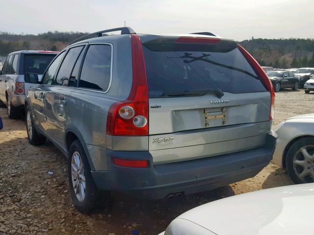 YV4CZ852X61257825 - 2006 VOLVO XC90 V8 GREEN photo 3