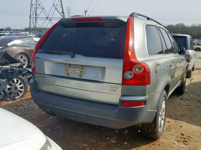 YV4CZ852X61257825 - 2006 VOLVO XC90 V8 GREEN photo 4