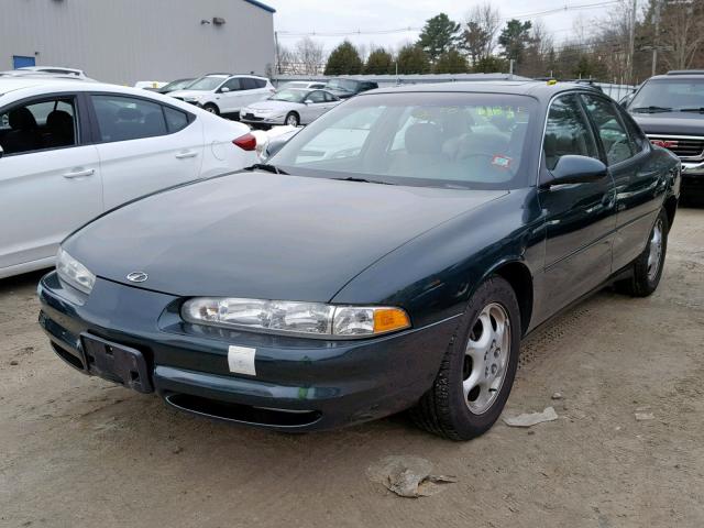 1G3WS52K7WF342258 - 1998 OLDSMOBILE INTRIGUE G GREEN photo 2