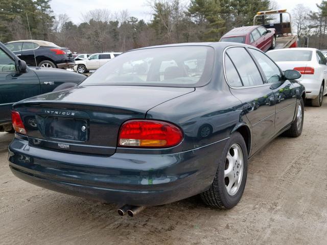 1G3WS52K7WF342258 - 1998 OLDSMOBILE INTRIGUE G GREEN photo 4