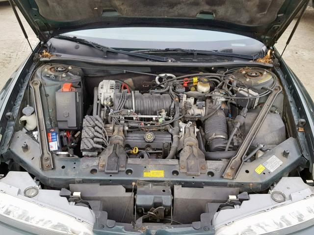 1G3WS52K7WF342258 - 1998 OLDSMOBILE INTRIGUE G GREEN photo 7