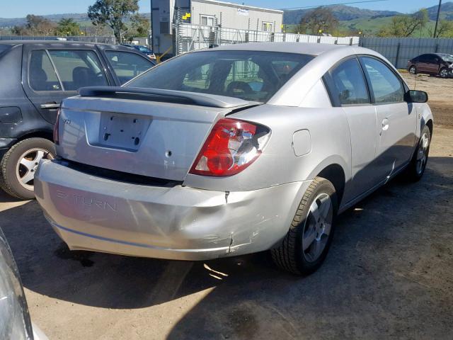 1G8AW18F16Z109910 - 2006 SATURN ION LEVEL SILVER photo 4