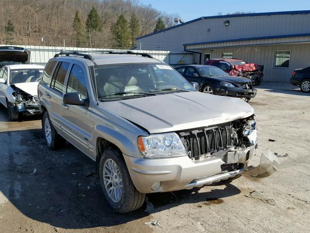 1J4GW58N24C310255 - 2004 JEEP GRAND CHER SILVER photo 1