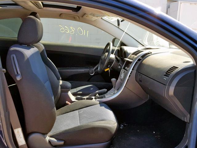 JTKDE177060116196 - 2006 TOYOTA SCION TC ლურჯი ფოტო 5