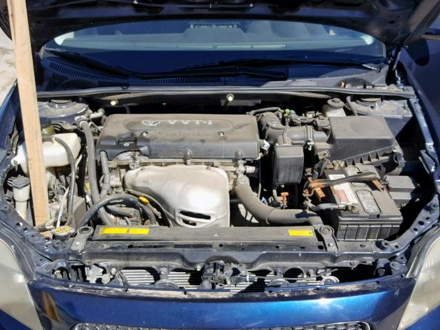 JTKDE177060116196 - 2006 TOYOTA SCION TC ლურჯი ფოტო 7