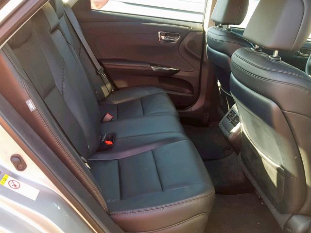 4T1BK1EB5GU232630 - 2016 TOYOTA AVALON XLE SILVER photo 6