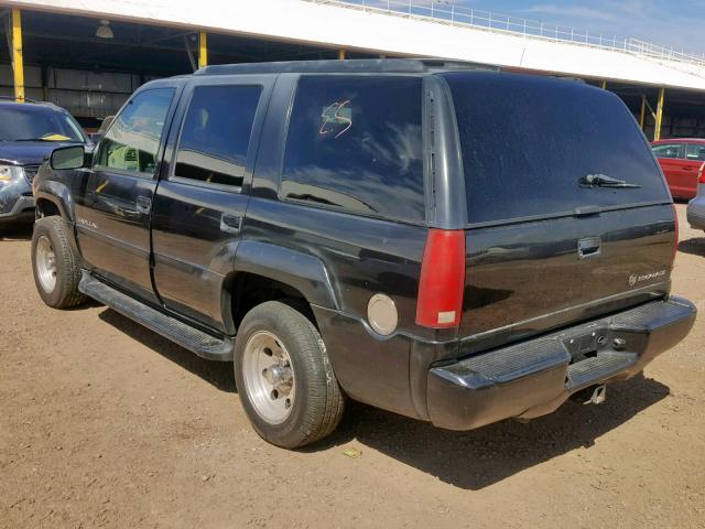 1GYEK13RXXR401944 - 1999 CADILLAC ESCALADE BLACK photo 3