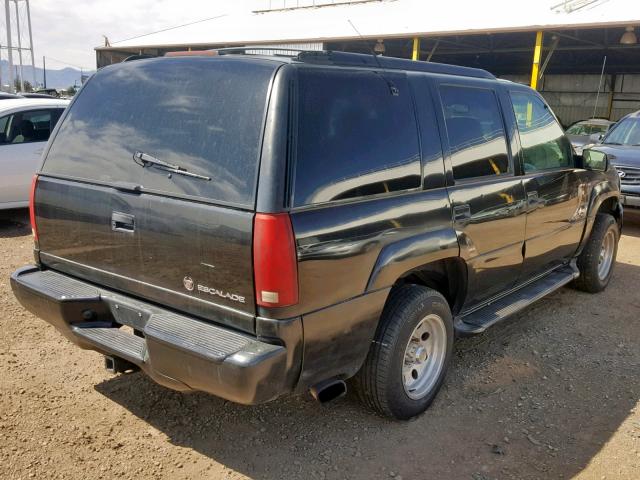 1GYEK13RXXR401944 - 1999 CADILLAC ESCALADE BLACK photo 4