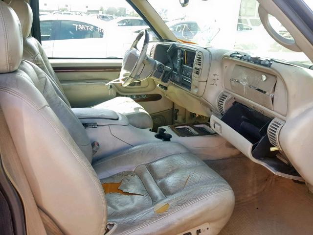 1GYEK13RXXR401944 - 1999 CADILLAC ESCALADE BLACK photo 5