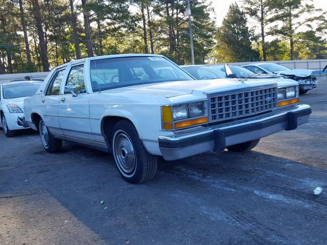 2FABP73F8HX119155 - 1987 FORD CROWN VICT WHITE photo 1