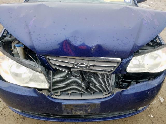 KMHDU46D47U209411 - 2007 HYUNDAI ELANTRA GLS  photo 7