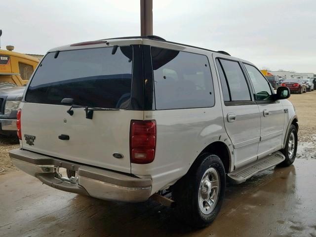 1FMRU17L82LA16574 - 2002 FORD EXPEDITION WHITE photo 4