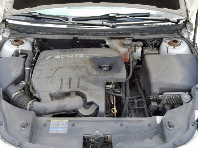 1G1ZB5EB8AF203167 - 2010 CHEVROLET MALIBU LS WHITE photo 7