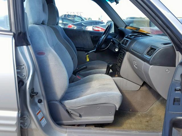 JF1SF65641H741011 - 2001 SUBARU FORESTER S ვერცხლისფერი ფოტო 5