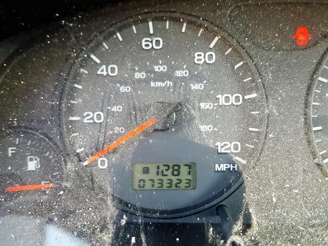 JF1SF65641H741011 - 2001 SUBARU FORESTER S ვერცხლისფერი ფოტო 8