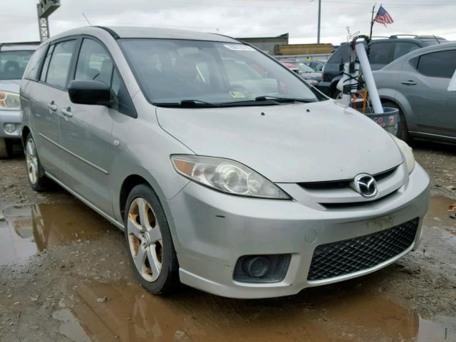 JM1CR293760114601 - 2006 MAZDA 5 SILVER photo 1