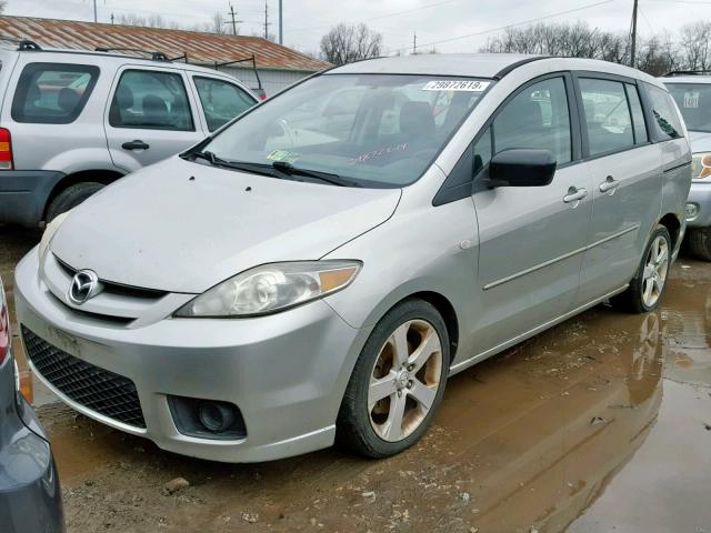 JM1CR293760114601 - 2006 MAZDA 5 SILVER photo 2