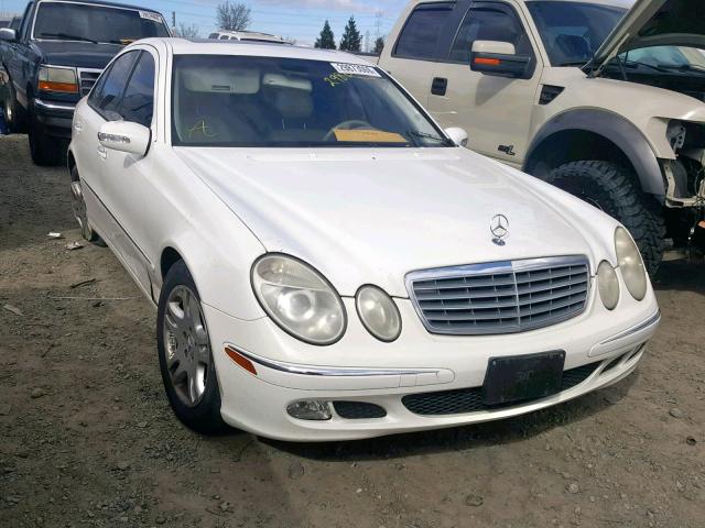 WDBUF65J74A448125 - 2004 MERCEDES-BENZ E 320 WHITE photo 1