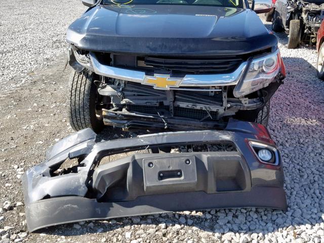 1GCGSCE36G1120032 - 2016 CHEVROLET COLORADO L GRAY photo 9