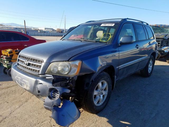 JTEHF21A630136878 - 2003 TOYOTA HIGHLANDER LIMITED  photo 2