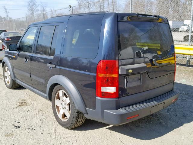 SALAD24435A341050 - 2005 LAND ROVER LR3 SE BLUE photo 3