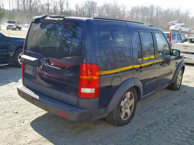 SALAD24435A341050 - 2005 LAND ROVER LR3 SE BLUE photo 4