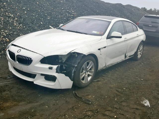 WBA6A0C55FD318712 - 2015 BMW 640 I WHITE photo 2