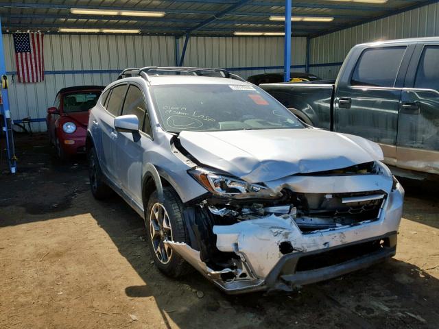 JF2GTACC7KH245076 - 2019 SUBARU CROSSTREK SILVER photo 1