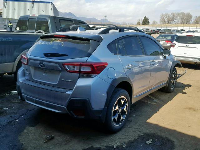 JF2GTACC7KH245076 - 2019 SUBARU CROSSTREK SILVER photo 4