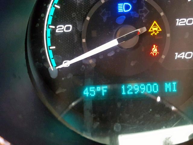 1G1ZC5EB4AF263461 - 2010 CHEVROLET MALIBU 1LT 黑色 照片 8