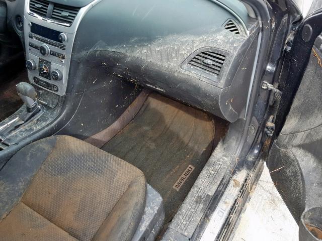 1G1ZC5EB4AF263461 - 2010 CHEVROLET MALIBU 1LT 黑色 照片 9