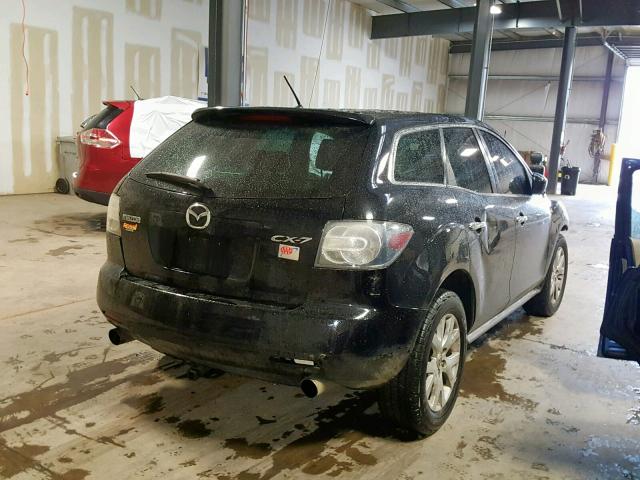 JM3ER29L780205001 - 2008 MAZDA CX-7 BLACK photo 4