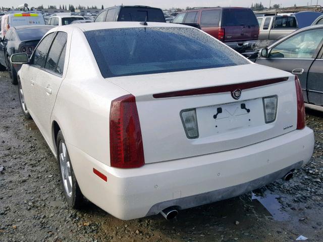 1G6DW677650164093 - 2005 CADILLAC STS WHITE photo 3