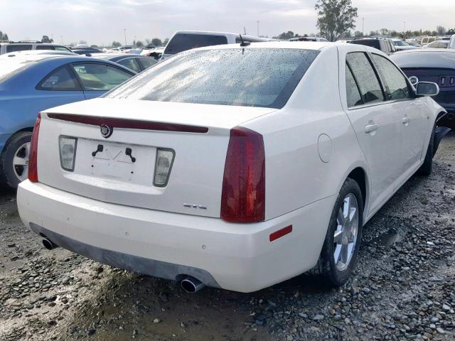 1G6DW677650164093 - 2005 CADILLAC STS WHITE photo 4