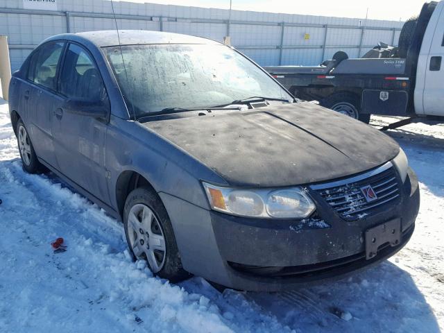 1G8AZ55F56Z142217 - 2006 SATURN ION LEVEL GRAY photo 1