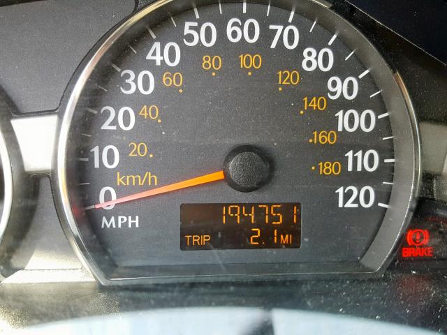 1G8AZ55F56Z142217 - 2006 SATURN ION LEVEL GRAY photo 8