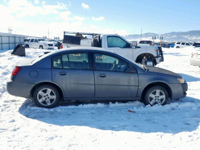 1G8AZ55F56Z142217 - 2006 SATURN ION LEVEL GRAY photo 9