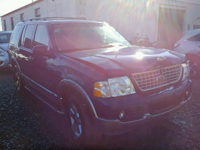 1FMDU84E24ZB33768 - 2004 FORD EXPLORER E BLUE photo 1