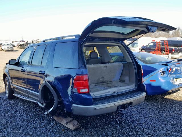 1FMDU84E24ZB33768 - 2004 FORD EXPLORER E BLUE photo 3