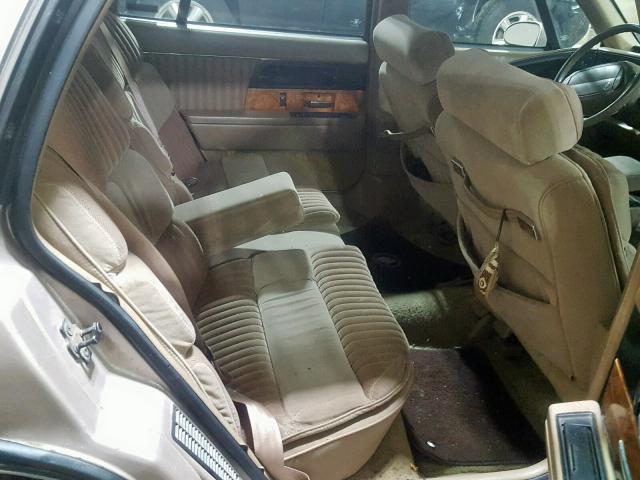 1G4CW53L0N1664066 - 1992 BUICK PARK AVENU BEIGE photo 6