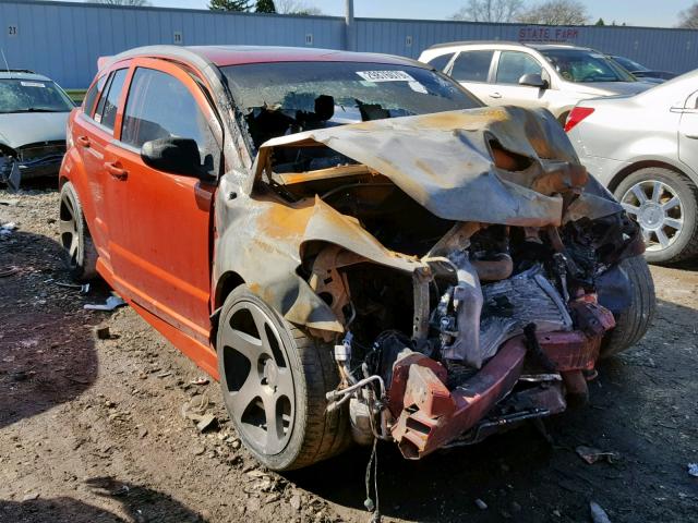 1B3HB68F28D722424 - 2008 DODGE CALIBER SR ORANGE photo 1