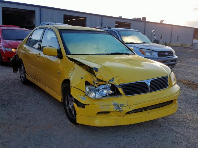 JA3AJ86E82U068463 - 2002 MITSUBISHI LANCER OZ YELLOW photo 1