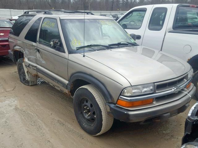 1GNCT18W1XK220076 - 1999 CHEVROLET BLAZER GOLD photo 1