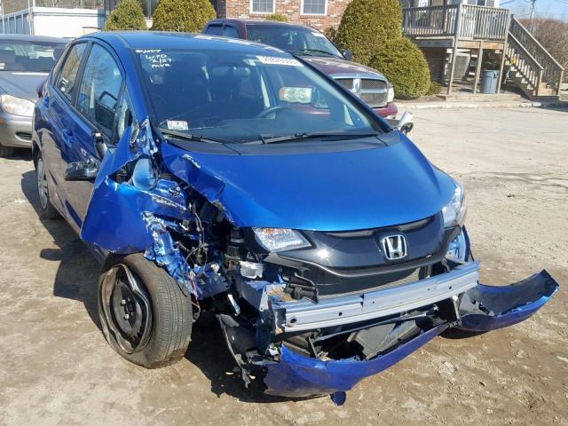 JHMGK5H54GX024498 - 2016 HONDA FIT LX BLUE photo 1