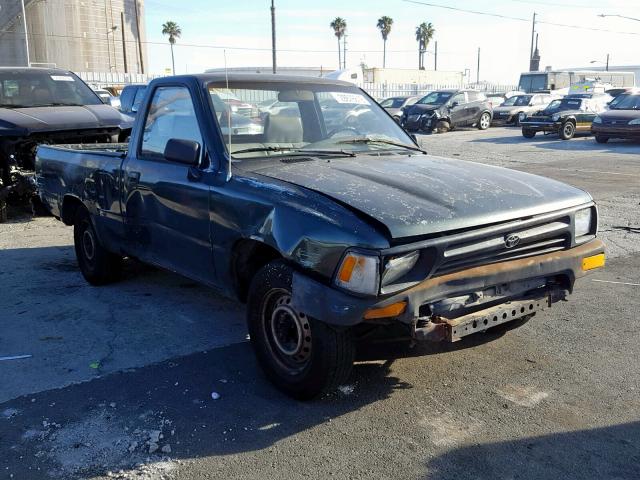 4TARN81A4NZ003075 - 1992 TOYOTA PICKUP 1/2 GREEN photo 1